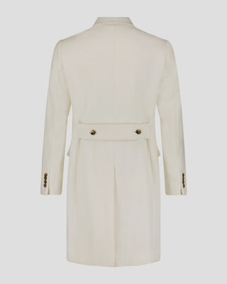 Southern Gents Double Breasted Coat - Ivory