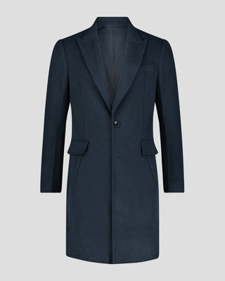 Southern Gents Single Breasted Coat - Navy