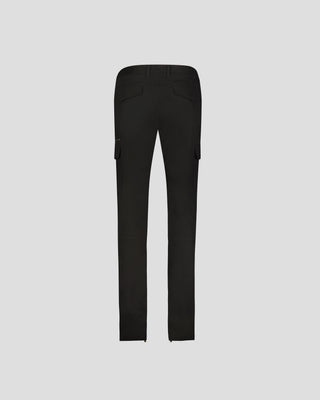 Southern Gents Slim Cargo Trousers - Black