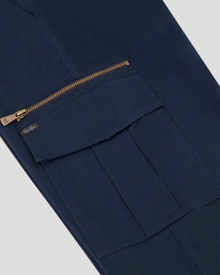 Southern Gents Slim Cargo Pants - Navy