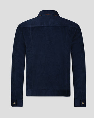 Southern Gents Corduroy Trucker Jacket - Navy