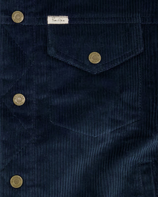 Southern Gents Corduroy Trucker Jacket - Navy