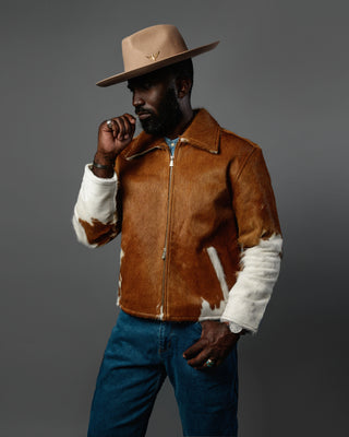 Southern Gents Signature Overshirt Jacket - Cowhide