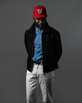 Southern Gents Signature Overshirt Jacket - Black
