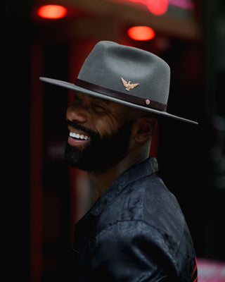 Southern Gents Geoffery Fedora - Grey