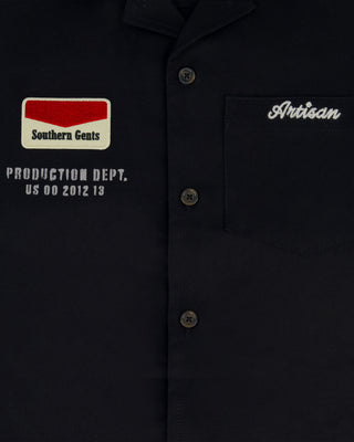 Southern Gents Mechanic Work Shirt - Black