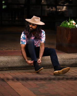 Southern Gents Naked Fedora - Camel