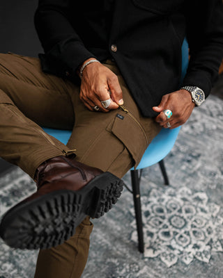 Southern Gents Slim Cargo - Brown