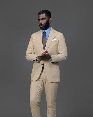 Southern Gents Single Breasted Blazer - Tan