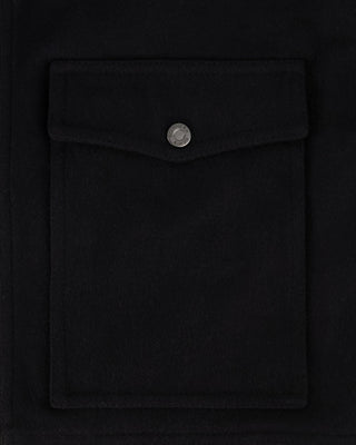 Southern Gents Signature Overshirt Jacket - Black