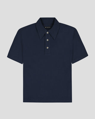 Southern Gents Vintage Cotton Polo - Navy