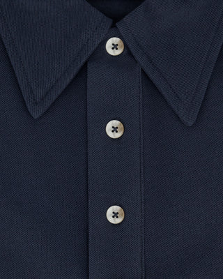 Southern Gents Vintage Cotton Polo - Navy