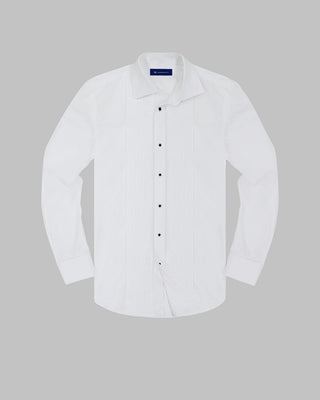 Southern Gents Tuxedo Shirt White