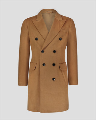 Southern Gents Double Breasted Men's Coat - Camel