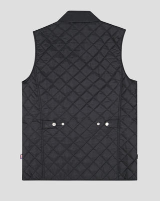 Southern Gents Men's Quilted Vest - Black