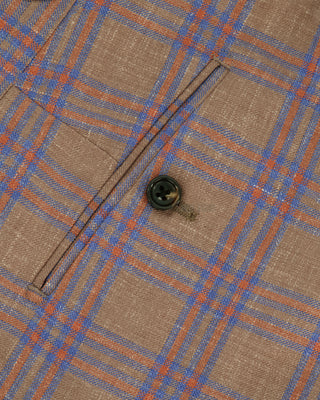 SG Slim Trouser V3 - Orange + Plaid