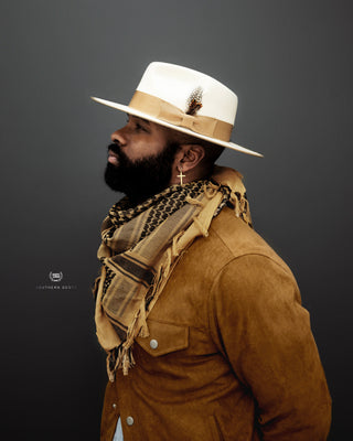 Southern Gents Ferguson Fedora - Ivory