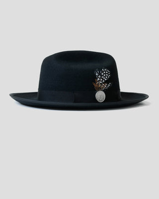 Southern Gents Miller Ranch Fedora - Black