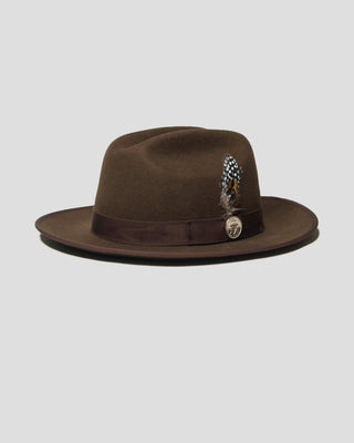 SG Miller Ranch Fedora - Chocolate