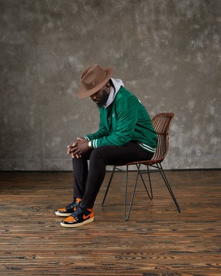 Southern Gents - Kamaru Usman UFC 278 - NGHTMR Bomber Jacket - Hunter Green