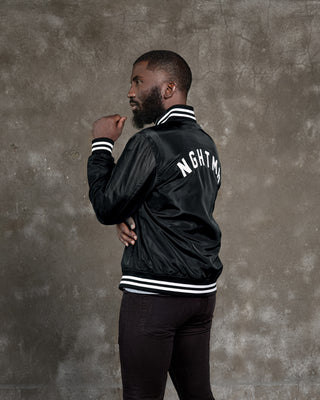 Southern Gents - Kamaru Usman UFC 278 - NGHTMR Bomber Jacket - Onyx