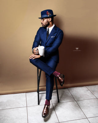 Southern Gents Navy Suit Trouser 