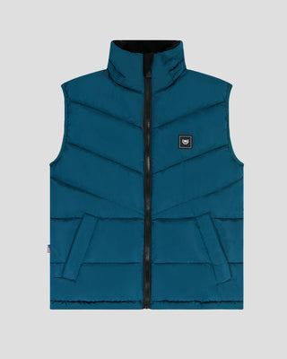 Southern Gents Puffer Vest - Teal