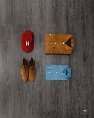 Southern Gents Damien Chelsea Boot - Coffee Suede