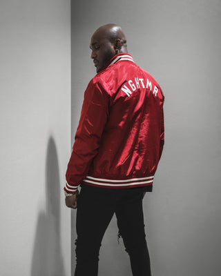 Southern Gents - Kamaru Usman  - NGHTMR Bomber Jacket - Red